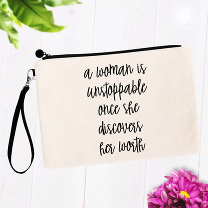 A Woman is Unstoppable Bag