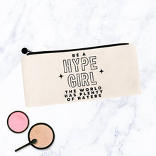 Load image into Gallery viewer, Be a Hype Girl Makeup Bag