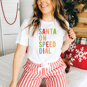 Santa on Speed Dial Shirt