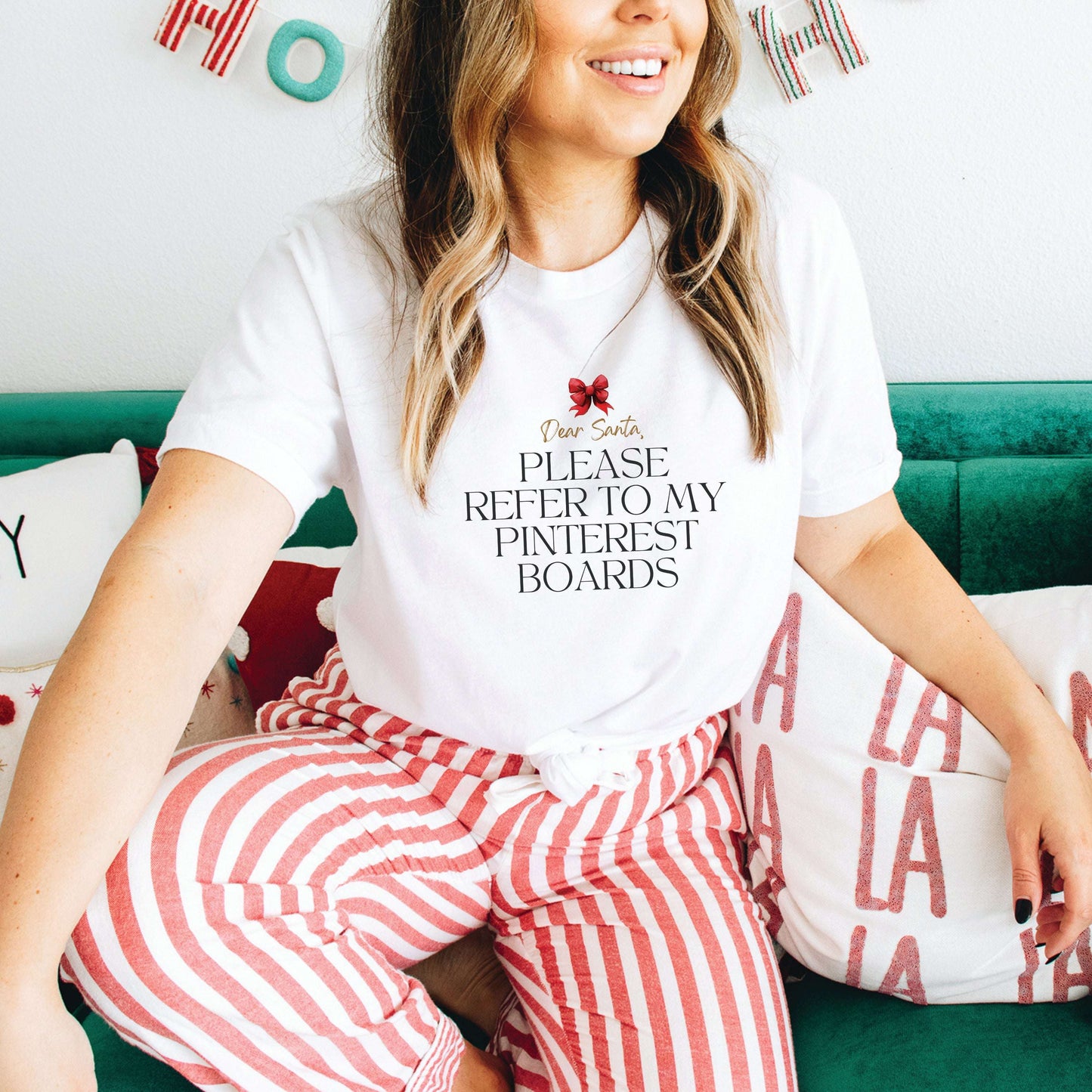 Dear Santa, Please Refer to My Pinterest Boards Shirt
