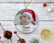 Load image into Gallery viewer, First Christmas Baby Photo