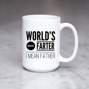 World's Greatest Farter Dad Mug