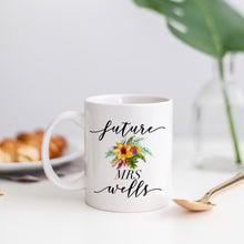 Load image into Gallery viewer, Future Mrs Tropical Floral Mug