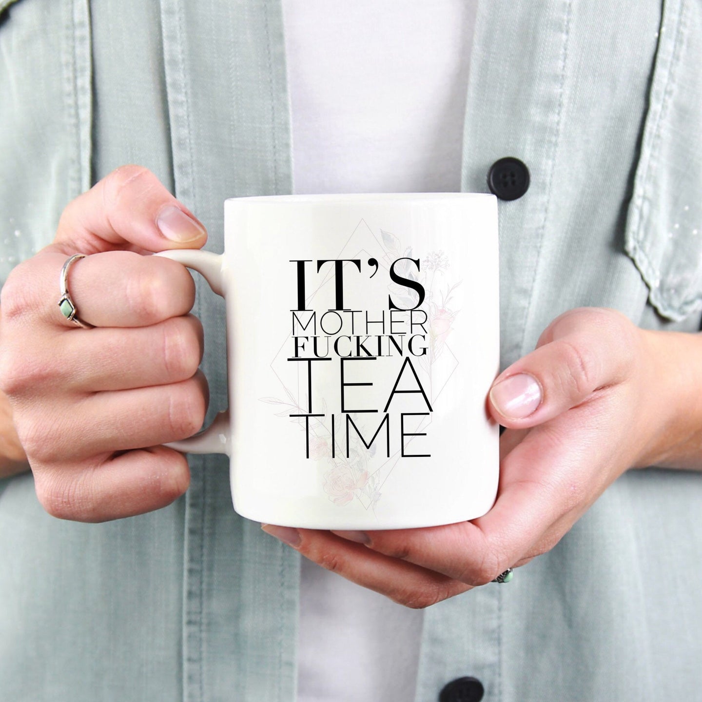 Slogan Mug - Fuck for Tea –