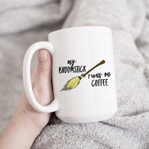 My Broomstick runs on Coffee