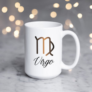 Virgo Zodiac Astrology Birthday Mug