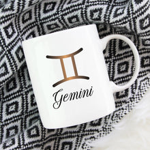 Load image into Gallery viewer, Gemini Zodiac Astrology Birthday Mug