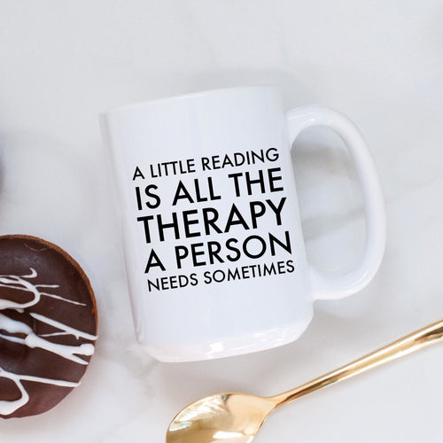 A little reading is all the therapy a person needs sometimes