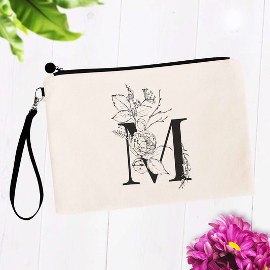 Modern Floral Monogram