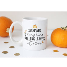 Load image into Gallery viewer, Crisp Air Pumpkins Falling Leaves &amp; Coffee