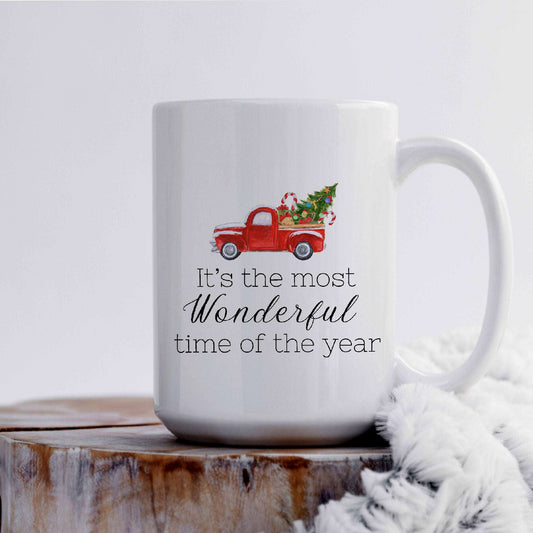 It's the Most Wonderful Time of the Year Red Truck