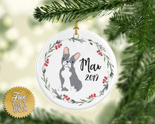 Load image into Gallery viewer, Small Dog Personalized Pet Ornament