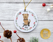 Load image into Gallery viewer, Medium Dog Christmas Ornaments