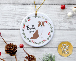 Small Dog Personalized Pet Ornament