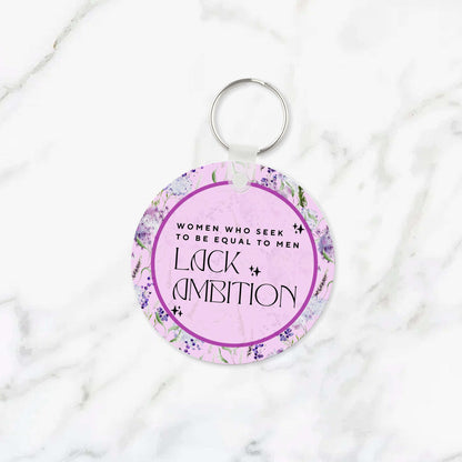 Women Equal to Men Keychain