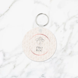 Pro Roe Keychain