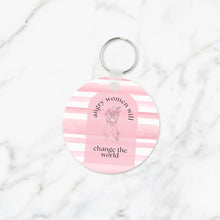 Load image into Gallery viewer, Angry Women Will Change the World Keychain