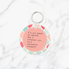 Load image into Gallery viewer, I&#39;m Not Great at Advice Keychain