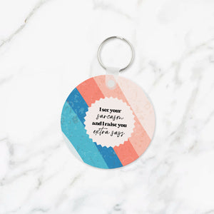 Extra Sass Keychain