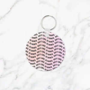 Riot Girl Summer Keychain