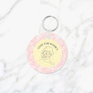Vote for Women Keychain