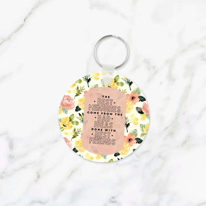 The Best Memories Keychain
