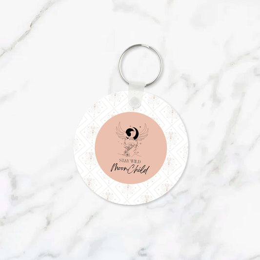 Stay Wild Moon Child Keychain