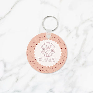 You Are a Sky Full of Stars Keychain