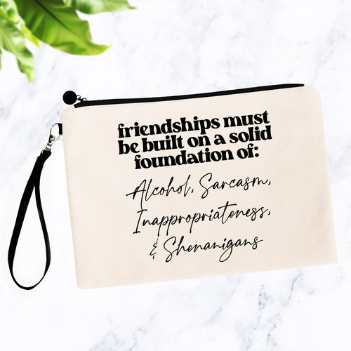 Our Friendship is Built on a Solid Foundation Bag