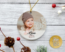 Load image into Gallery viewer, Photo Ornament Baby