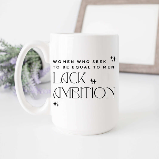 Women Equal to Men Mug