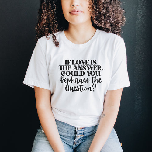 If Love is the Answer Shirt