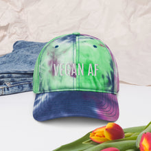 Load image into Gallery viewer, Vegan AF Tie Dye Hat