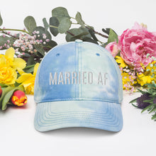 Load image into Gallery viewer, Married AF Tie Dye Hat