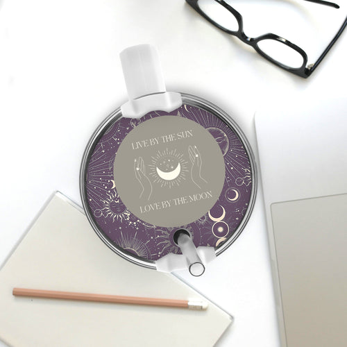 Live by the Sun, Love by the Moon Tumbler Topper