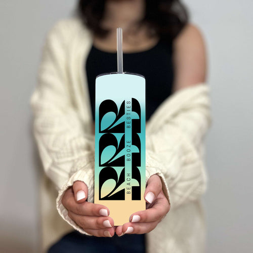 Beaches Booze Babes Tumbler
