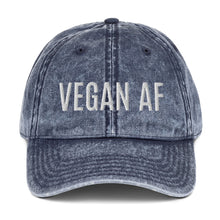 Load image into Gallery viewer, Vegan AF Vintage Hat